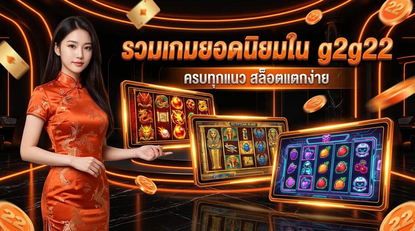 รวมเกมยอดนิยมใน g2g22 ครบทุกแนว สล็อตแตกง่าย